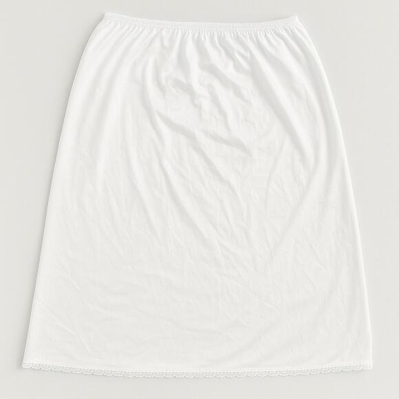 Vanity Fair Small White 22" Half Slip - Picture 1 of 6